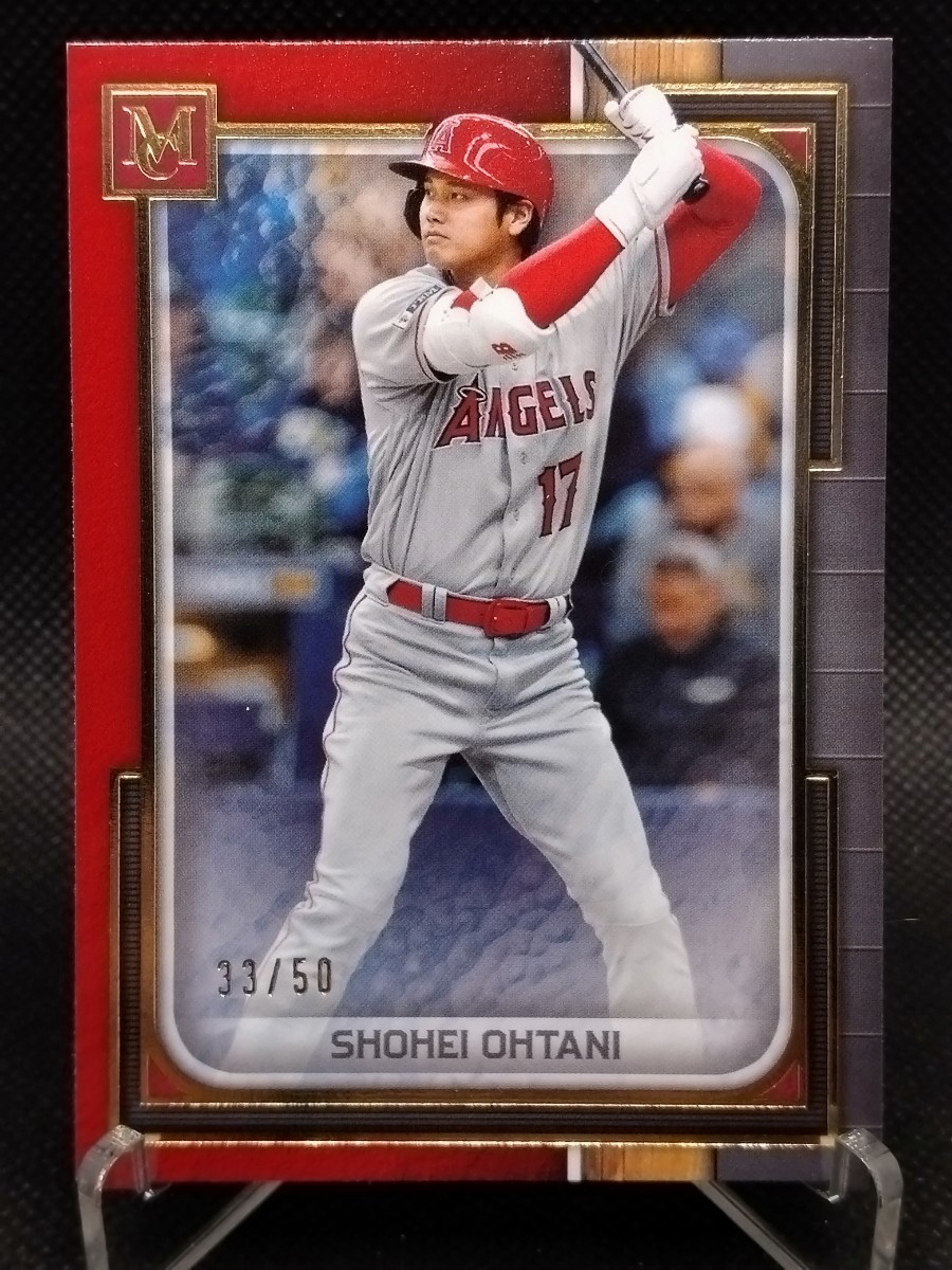 大谷翔平 50枚限定 ルビー【2023 TOPPS MUSEUM COLLECTION #42 SHOHEI 