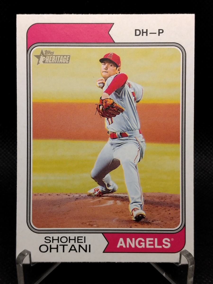 大谷翔平 3枚セット【2022 TOPPS HERITAGE #20】【2023 TOPPS SERIES 1 #17】【2023 TOPPS SERIES 2 #600】 エンジェルス ドジャース_画像2