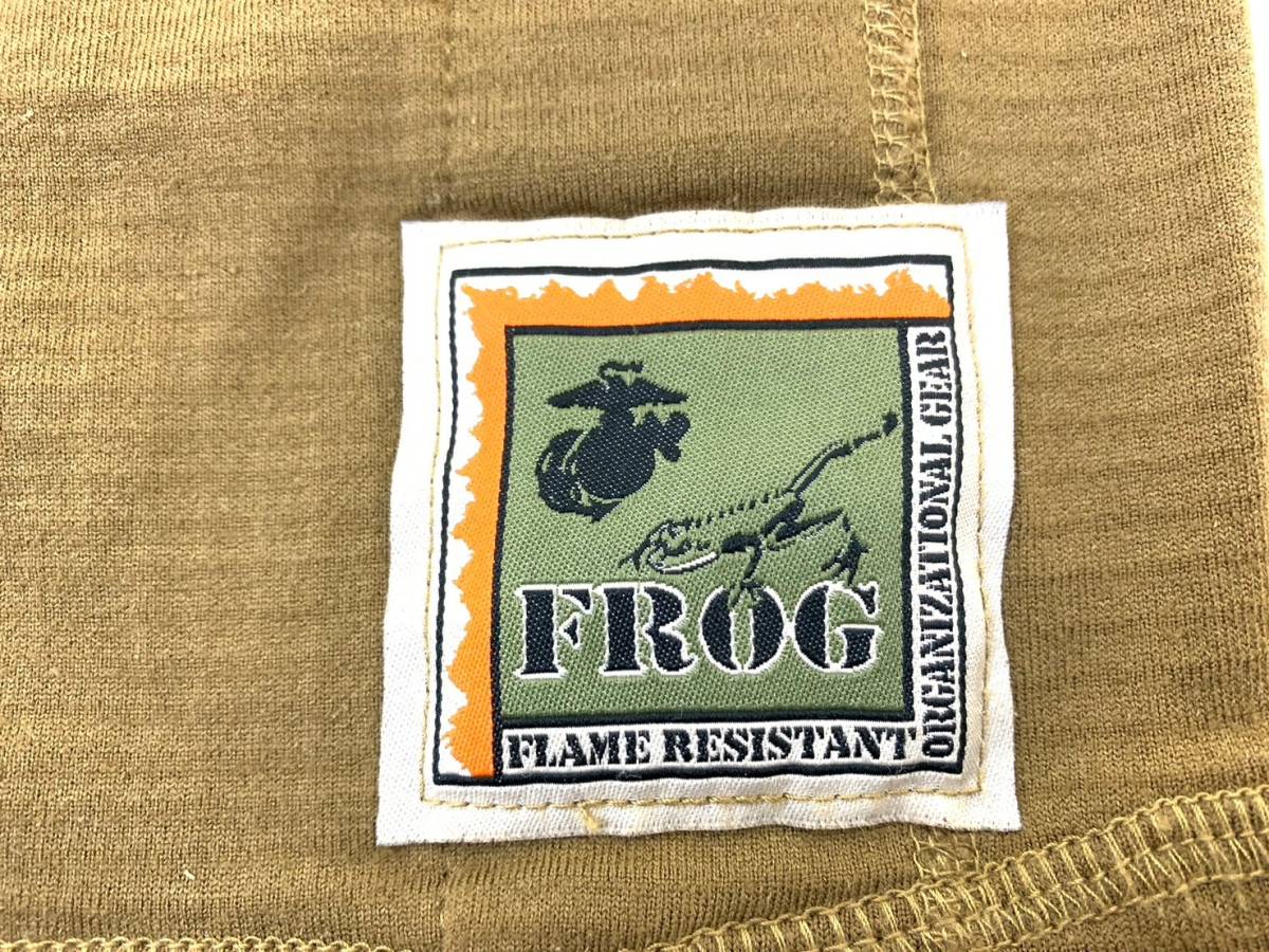 米軍放出品☆ハーフジップシャツ プルオーバー Sサイズ PECKHAM FROG コールドウェザーシャツ2枚 長袖 防寒 USMC(60)☆HB8KK#24_画像9