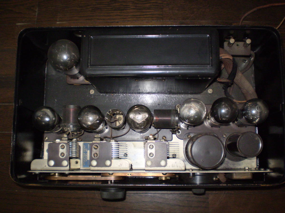 1 century front. .. goods [ATWATER KENT MODEL40] antique radio reception is possible to do!!
