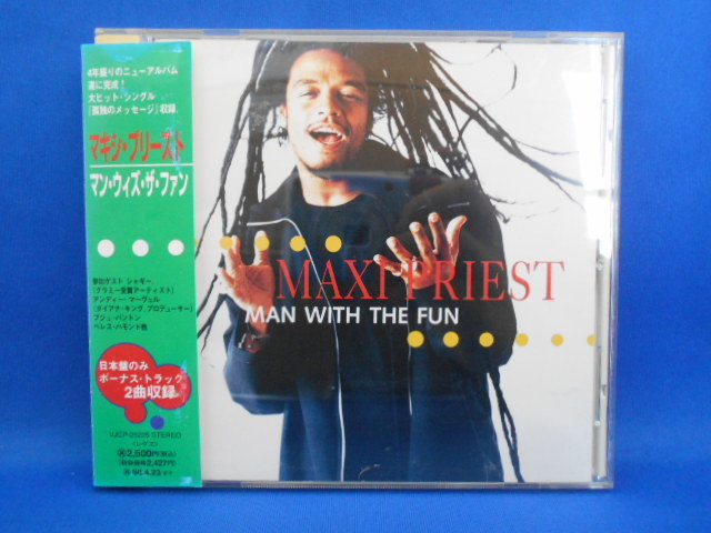 CD/MAXI PRIEST(マキシ・プリースト)/MAN WITH THE FUN(マン・ウィズ・ザ・ファン)/中古/cd19286_画像1
