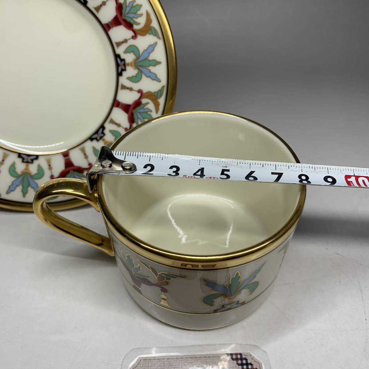 高級食器 レノックス LENOX カップ ソーサー TOSCA grand tier collection ホワイトハウス コーヒーカップ ティーカップ 洋食器_画像8