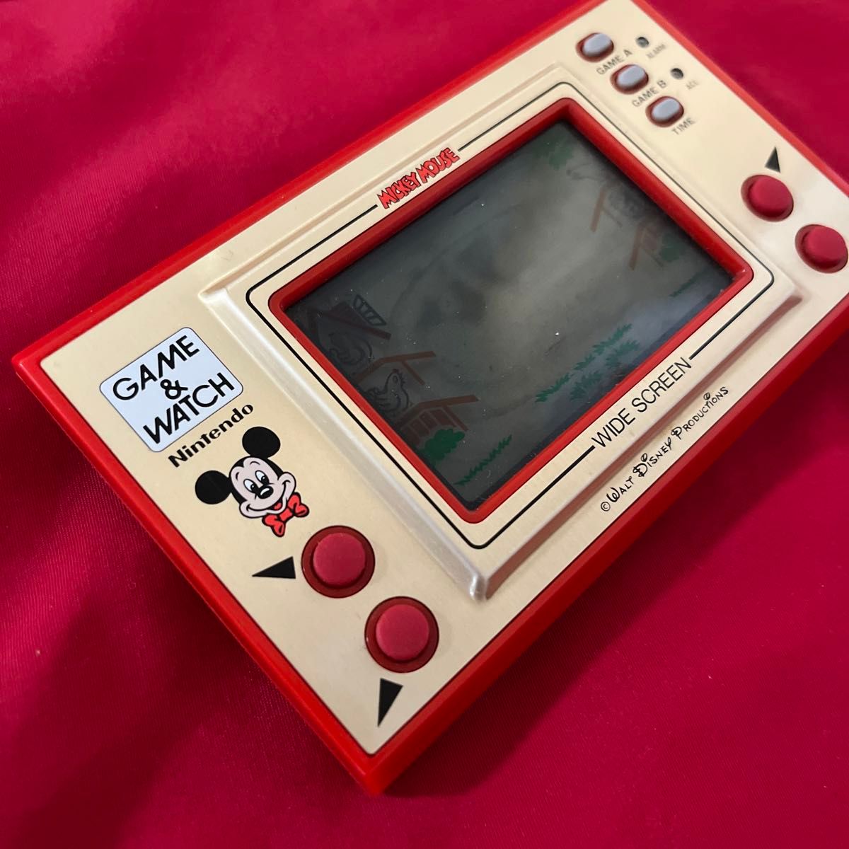 激レア　訳あり　ミッキーマウス　ゲームウォッチ 任天堂　GAME & WATCH ディズニー　 ニンテンドー Nintendo