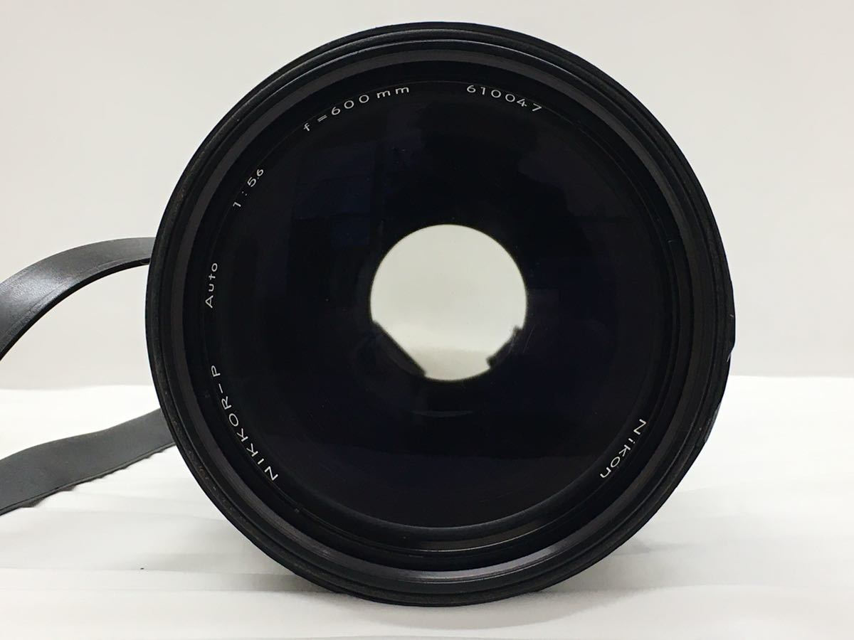 (R213) 希少 ブロニカ用 ニコン NIKKOR-P Auto 600mm f5.6 レンズ 現状品 ゼンザブロニカ 単焦点 望遠の画像5