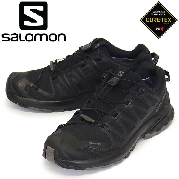 Salomon (サロモン) L47270100 XA PRO 3D V9 GORE-TEX トレイルランニングシューズ Black x Phantom x Pewter SL030 25.5cm_Salomon