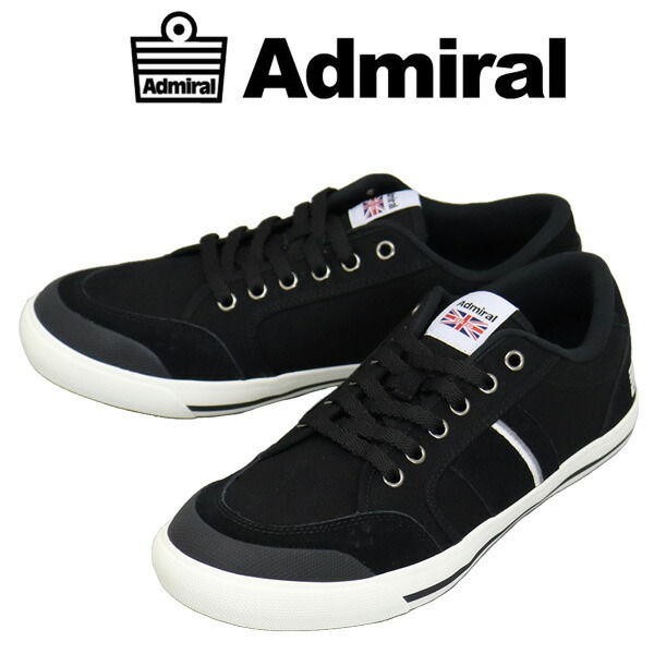 Admiral (アドミラル) AD602 INOMER イノマー スニーカー BLACK AM026 約24.0cm