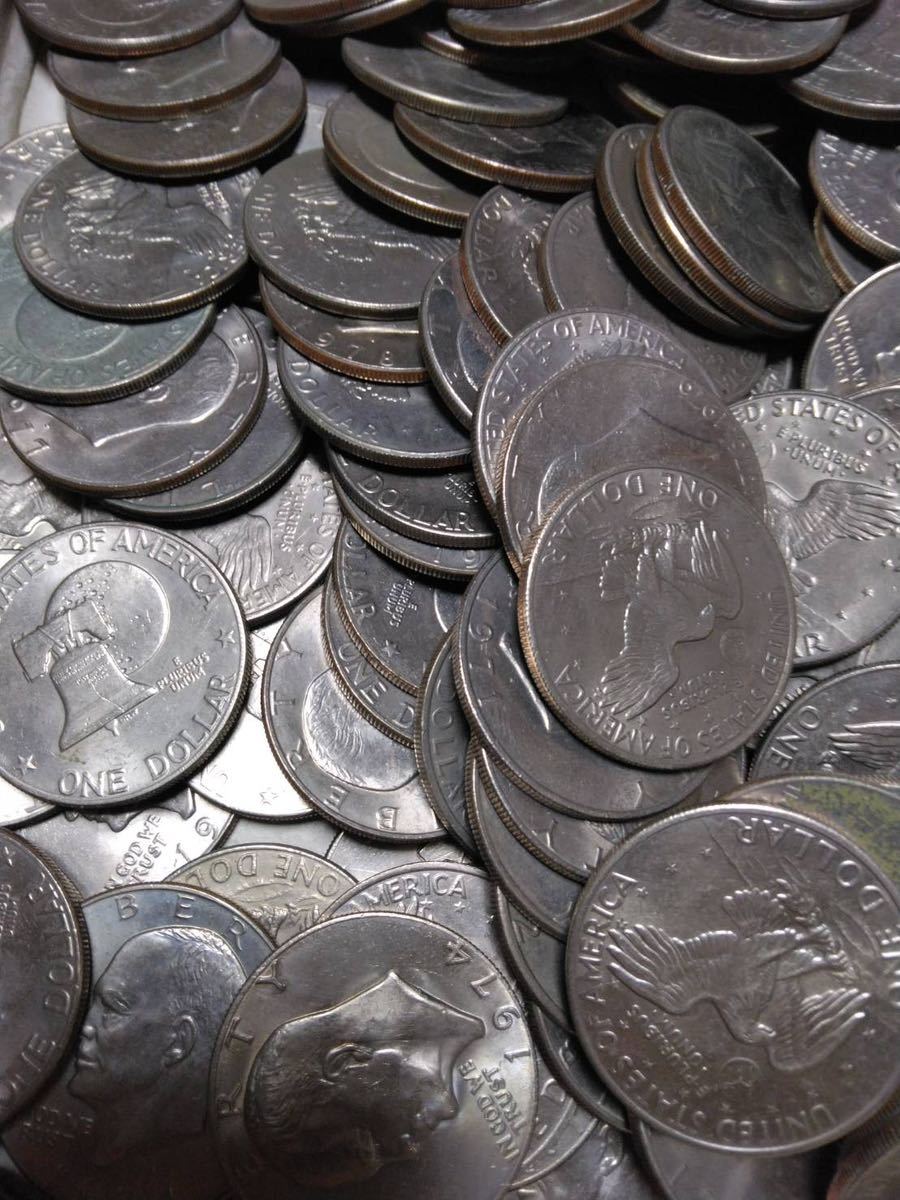 アメリカ1＄硬貨と50￠硬貨　378ドル分_画像10