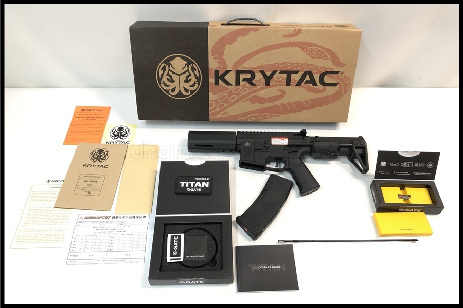 東京)KRYTAC クライタック TRIDENT ALPHA SDP　電動ガン　TITAN組込カスタム品_chc-2402193401-ai-081528141_1.jpg