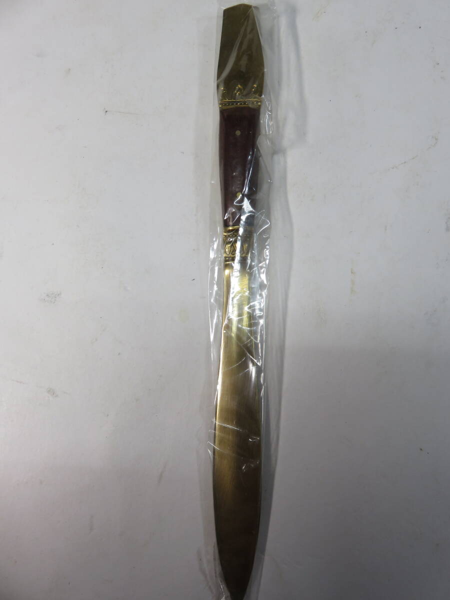 未使用■ペーパーナイフ　「SIAM　タイ金属製　仏像飾り柄」　レターオープナー　約２１ｃｍ_画像6