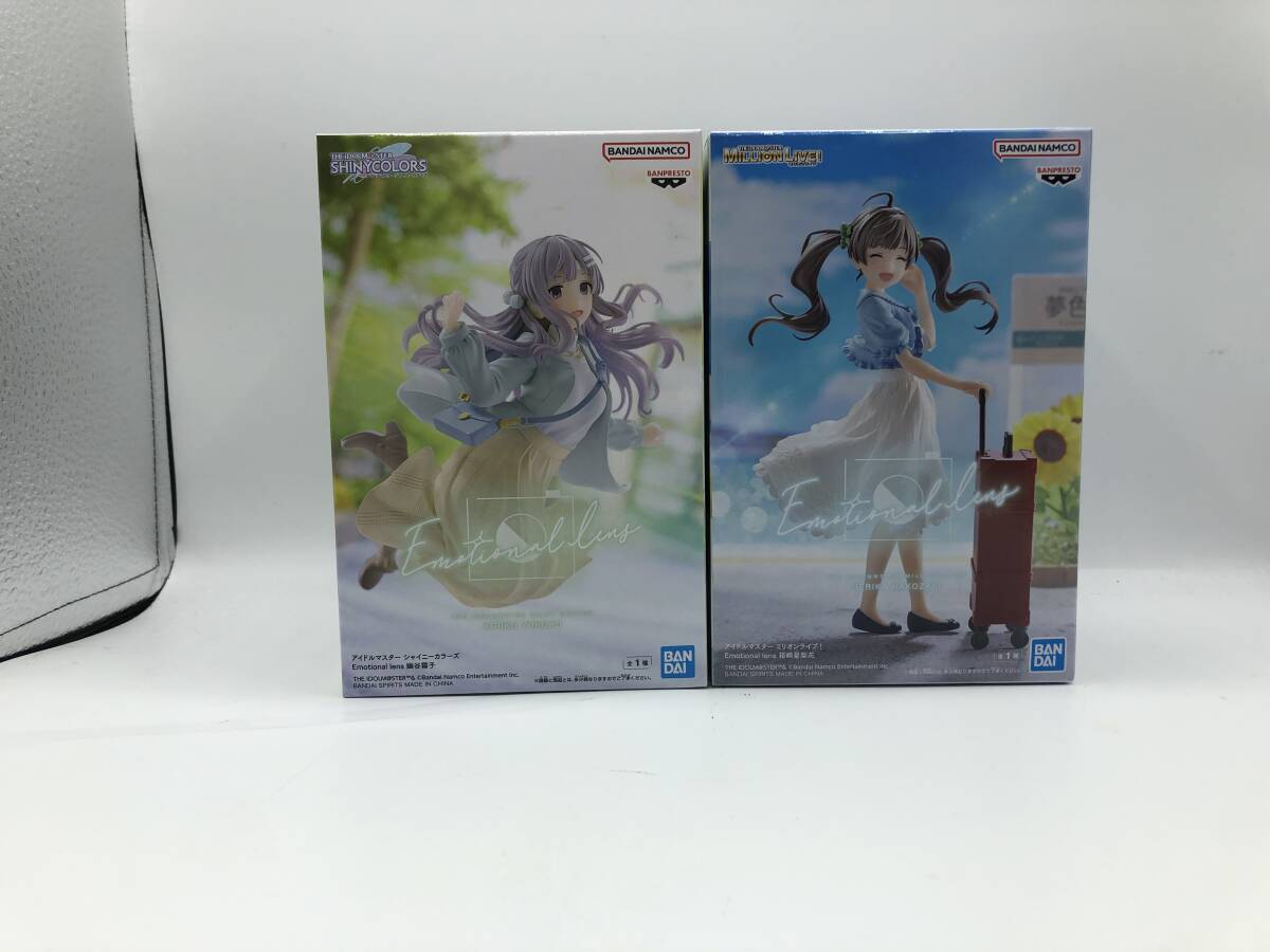 【未開封品：箱ダメージ有】：2種セット アイドルマスター シャイニーカラーズ Emotional lens 幽谷霧子 箱崎星梨花 フィギュア(20240228)_画像1