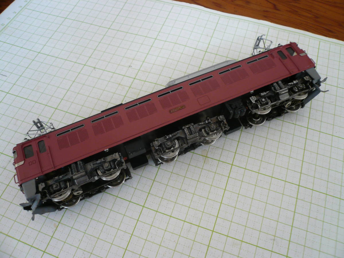 2024-25 秋冬新作 即決有HO電気機関車エンドウENDOU 走行可前灯点き EF81 機関車