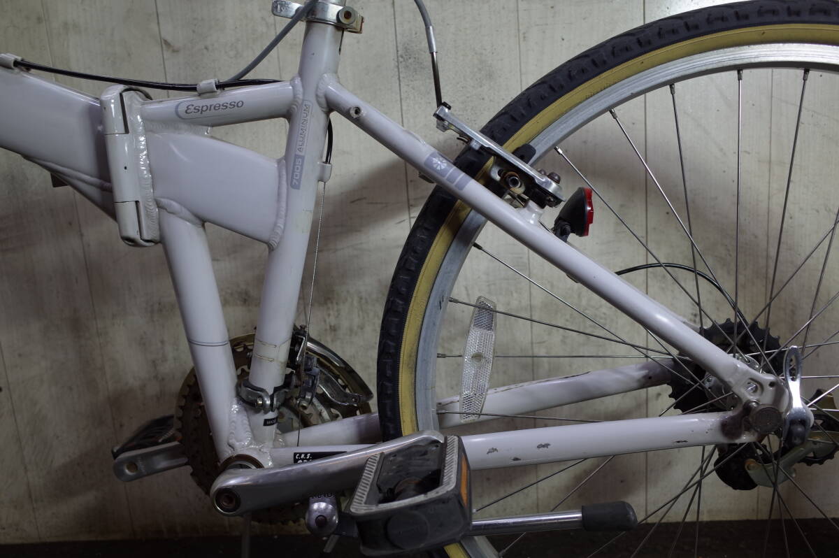 人気良品！DAHON ESPRESSO 26インチ アルミ シマノ21速 折り畳み自転車の画像7