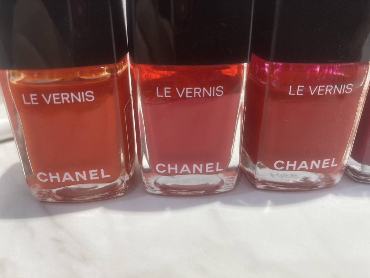 S5518 1円～ おそらく未使用 シャネル CHANEL ヴェルニ LE VERNIS ネイルエナメル 13ml 6本セット_画像5