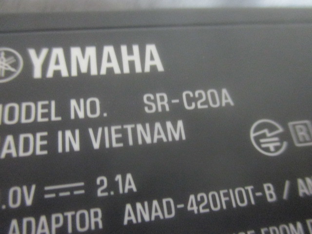 (1596) 比較的美品 YAMAHA ヤマハ コンパクトサウンドバー Bluetooth対応 テレビ/パソコン/スマホ 音出し確認済 SR-20C_画像6