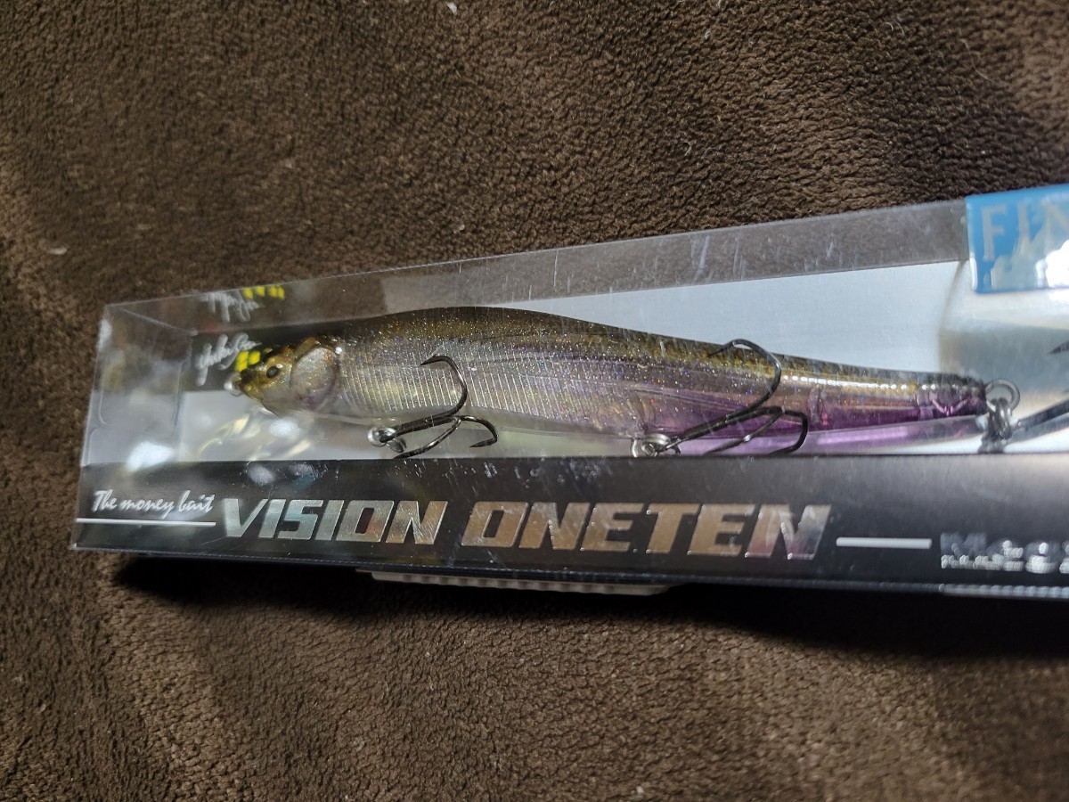 ★Megabass★VISION ONETEN FINE ART FINISH メガバス ビジョン ワンテン FA GHOST WAKASAGI 新品 Length 110.5mm Weight 1/2oz 伊東 由樹_画像5