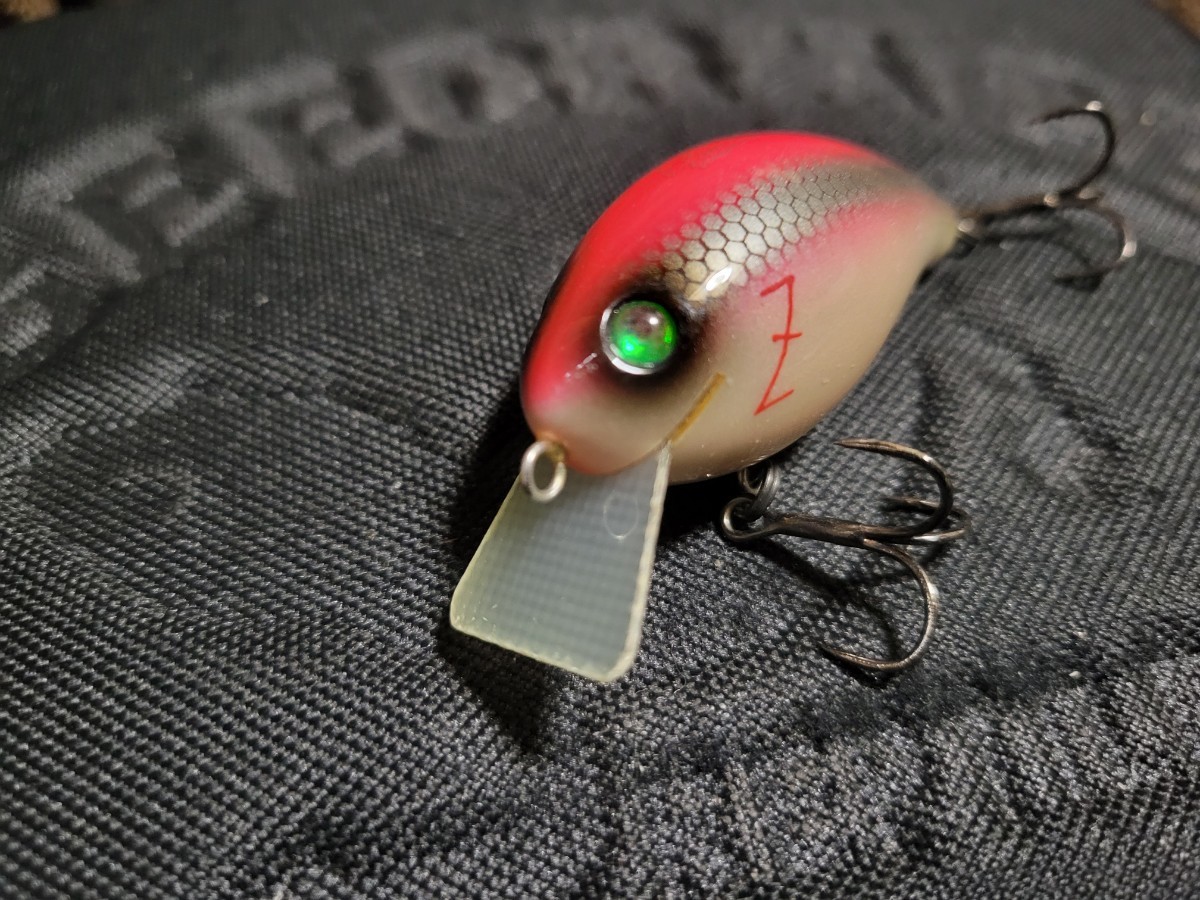 ★Megabass★Z-CRANK Jr. メガバス ジークランク ジュニア SHOCKING MUNK 美中古品 Length 58.5mm Weight 3/8oz BALSA クランクベイト_画像2