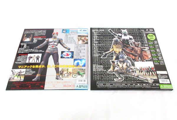 送料300円(税込)■st928■(0116)レトロ レーザーディスク 仮面ライダーブラック 2種 2点 ※中古【シンオク】_画像3