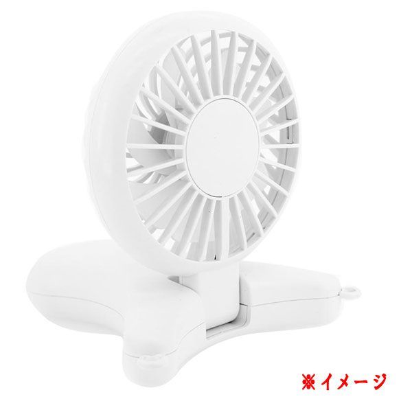 送料300円(税込)■pp170■UBSハンディ扇風機 クールデコ 3WAY ネイビー 5点【シンオク】_画像3