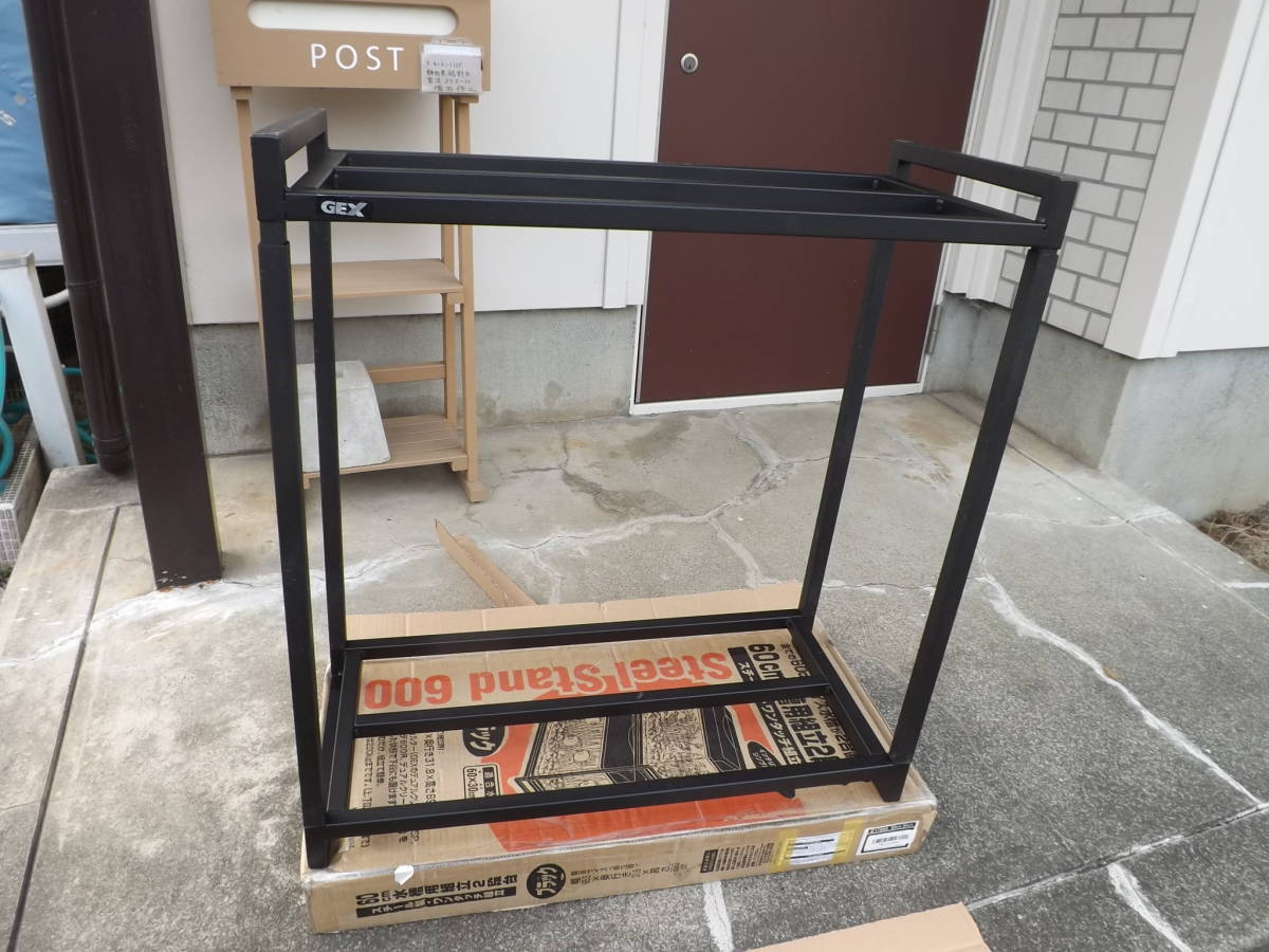 Construction Has Confirmed Used Gex 60cm Aquarium 2 Pcs For Steel Tank Stand Construction Type Black Box Voucher To Peeled Off Trace Etc Equipped Real Yahoo Auction Salling Construction Has Confirmed Used Gex 60cm Aquarium 2 Pcs For Steel Tank Stand Construction Type Black Box Voucher To Peeled Off Trace Etc Equipped Real Yahoo Auction Salling