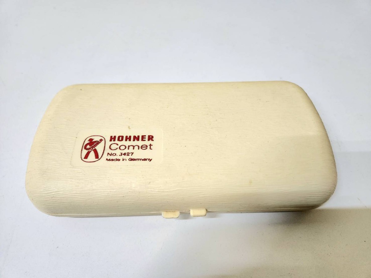 HOHNER COMET ホーナー コメット ハーモニカ ドイツ製 ケース付き ゴールド _画像7