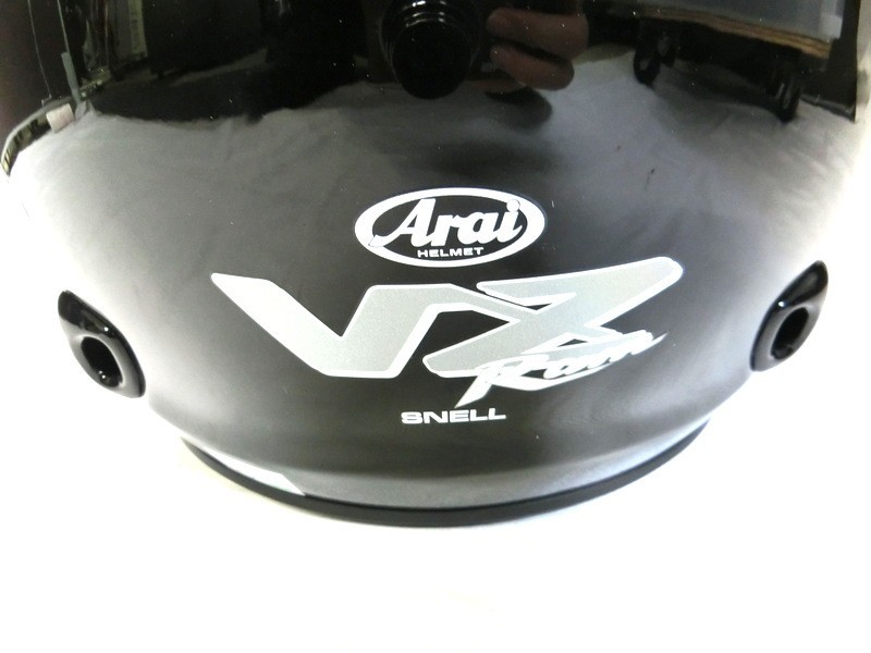 1000円スタート ジェットヘルメット Arai VZ Ram SNELL ブラックカラー 61-62cm未満 M2015 Ⅳ-5mm LLサイズ アライ バイク用品 1 DDD9_画像10