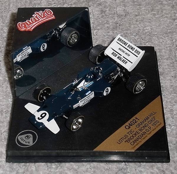 Q4021 1/43 ロータス フォード 72C ヒル 9号車 カナダGP 1970 LOTUS FORD HILL 4021