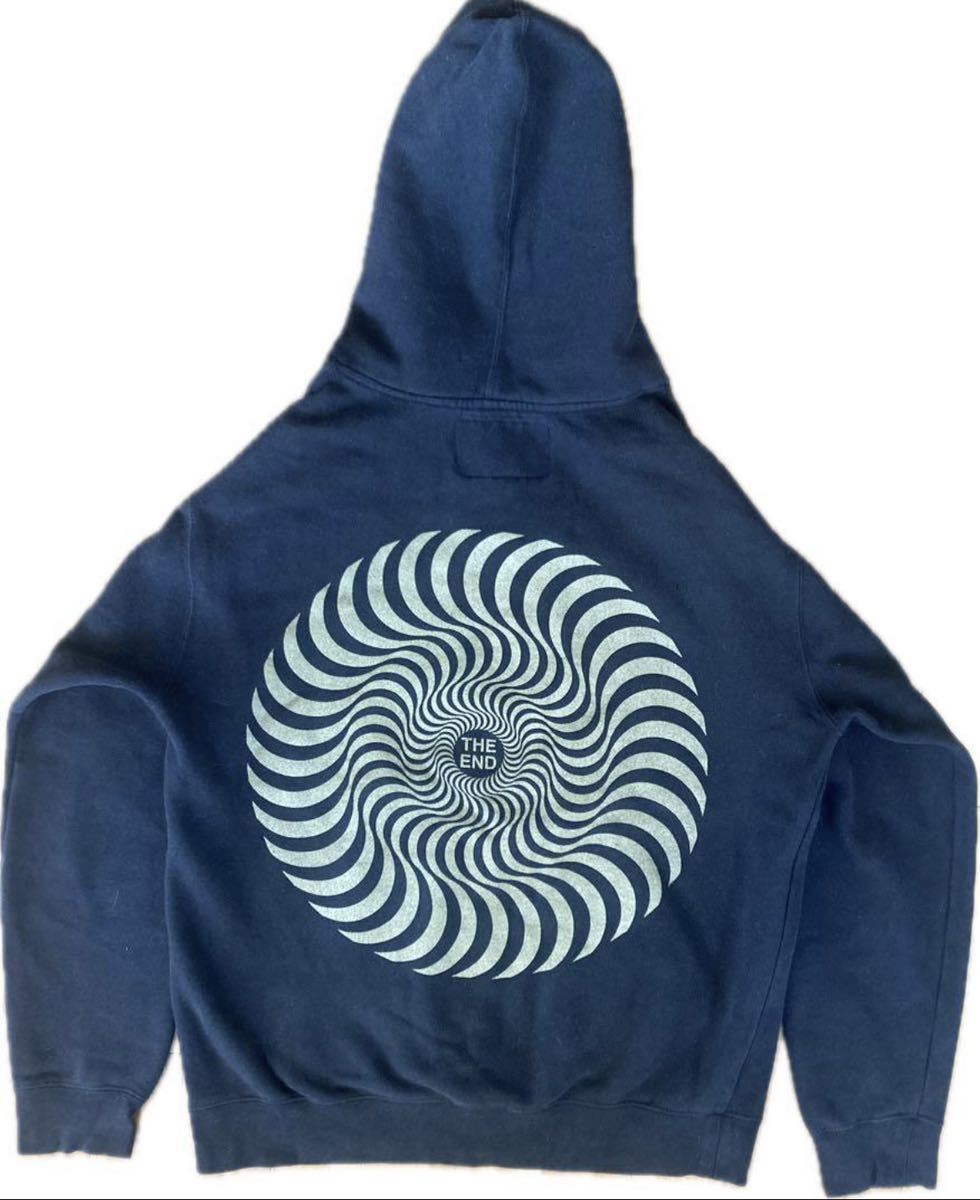 USA製　90s SPITFIRE swirl hoodie パーカー オリジナル　ビンテージ　スピットファイア　サンタクルーズ　オールドスケート_画像2