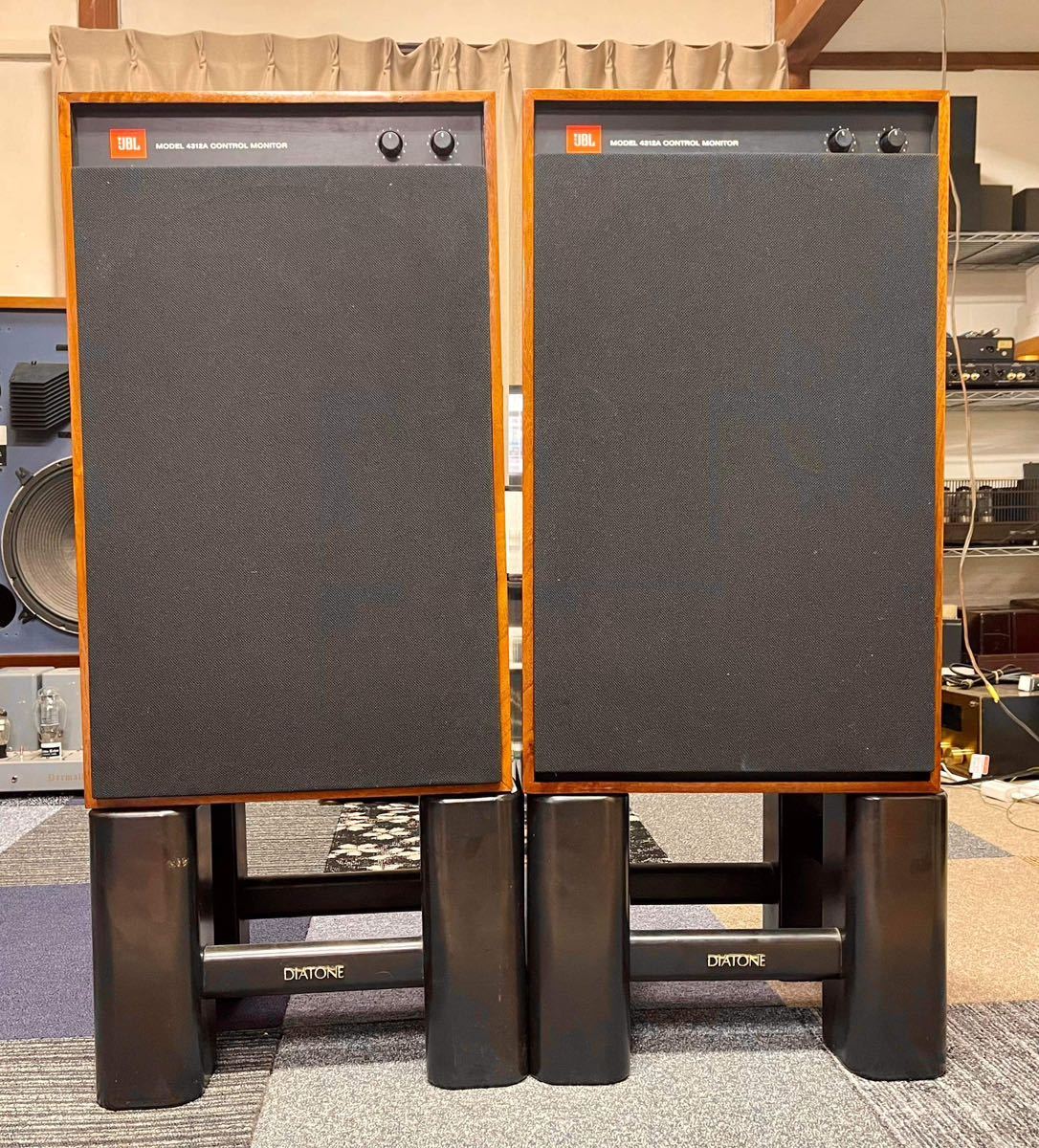 JBL 4312A スピーカーのペア。徹底したメンテナンス。 JBL 4312A スピーカーのペア。徹底したメンテナンス。
