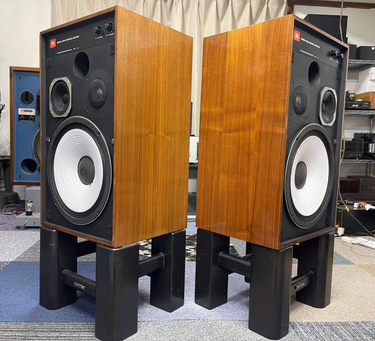 JBL 4312A スピーカーのペア。徹底したメンテナンス。 JBL 4312A スピーカーのペア。徹底したメンテナンス。