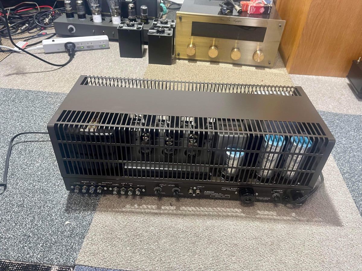 LUXMAN LUXKIT A3600 !8045 P.P 真空管アンプ 説明書付き!良品 LUXMAN LUXKIT A3600 !8045 P.P 真空管アンプ 説明書付き!良品
