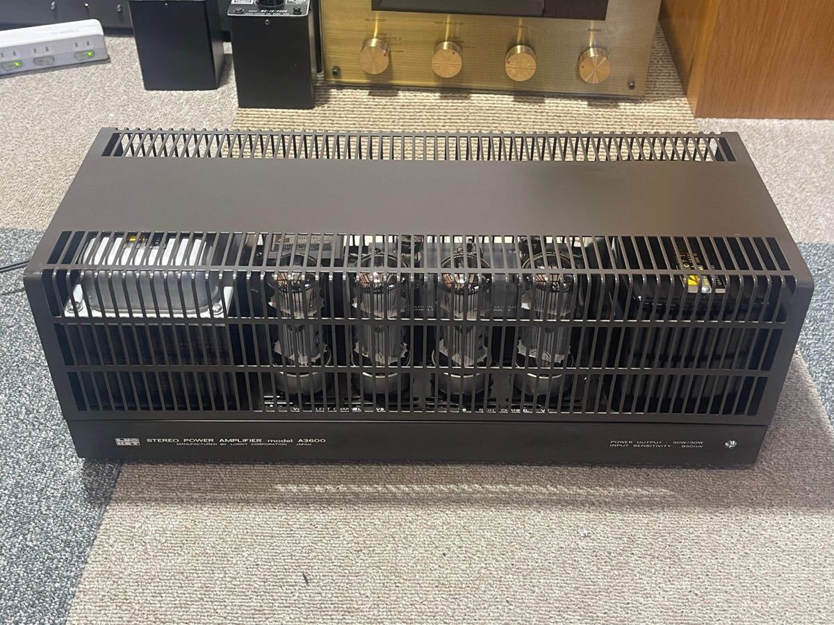 LUXMAN LUXKIT A3600 !8045 P.P 真空管アンプ 説明書付き!良品 LUXMAN LUXKIT A3600 !8045 P.P 真空管アンプ 説明書付き!良品