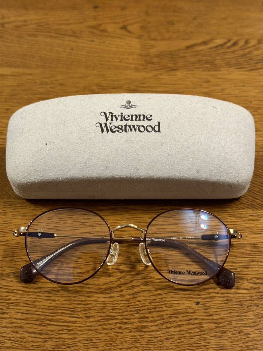 名作 本物 新品 人気モデル Vivienne Westwood ヴィヴィアンウエストウッド ラウンドボストン ロゴ オーブ 伊達メガネ 眼鏡の画像10