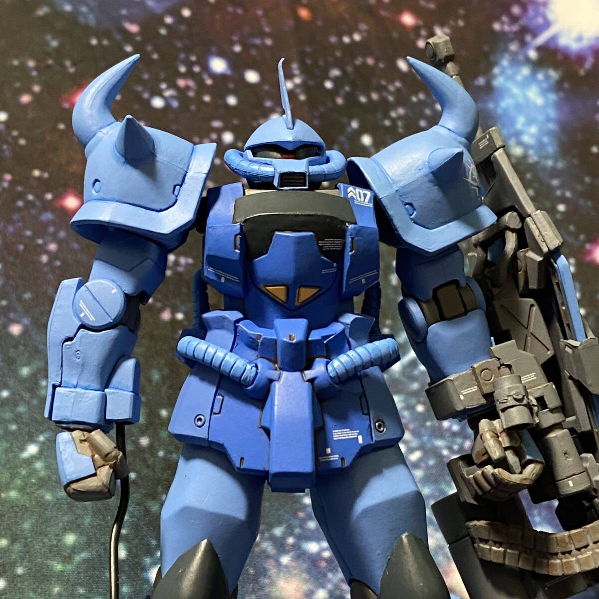 GFF グフカスタム[GUNDAM FIX FIGURATION ジオノグラフィ 完成品フィギュア]_画像2