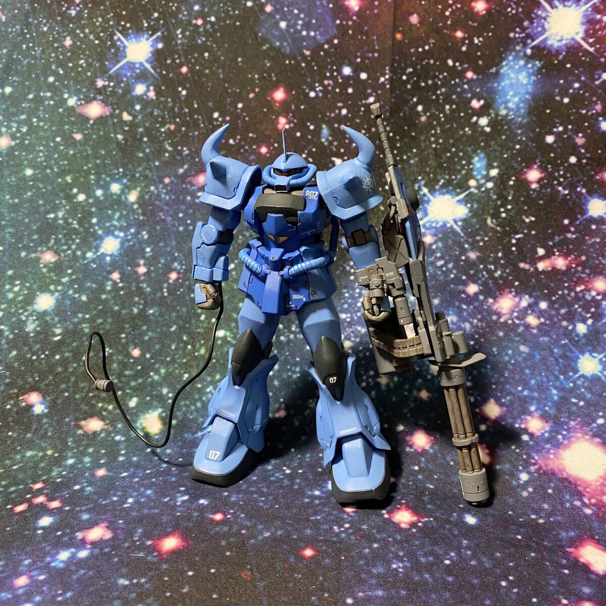 GFF グフカスタム[GUNDAM FIX FIGURATION ジオノグラフィ 完成品フィギュア]_画像3