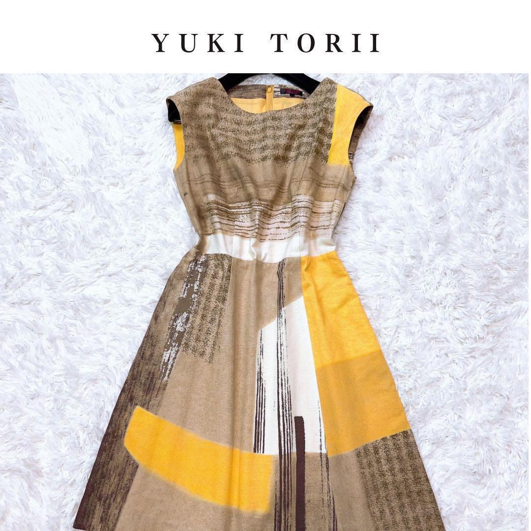 YUKI TORII ユキトリイインターナショナル 総柄ワンピース_画像1