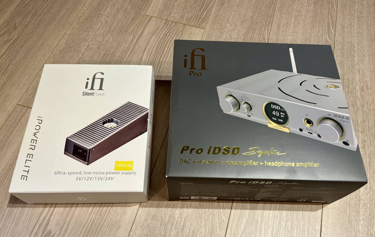 iFi Audio Pro iDSD Signature DAC/プリアンプ/ヘッドフォンアンプ ★美品★_画像9