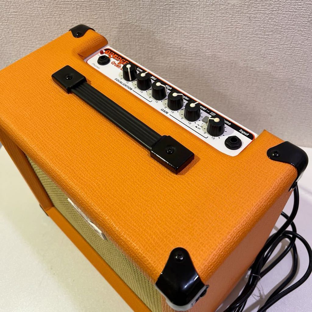 【美品】 ORANGE Crush 15 ギター アンプ オレンジ 音響 機器 オーディオ 120サイズ（143）_画像5