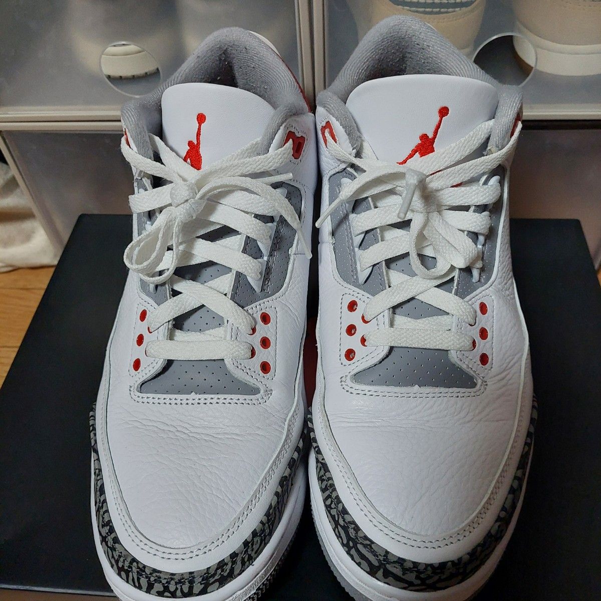 週末限定価格！Nike Air Jordan 3 Retro OG "Fire Red" (2022)27.5