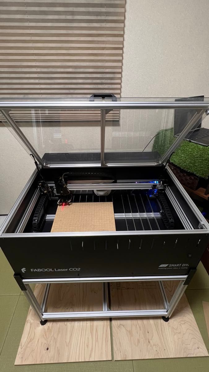 要メンテ 送料無料 レーザー加工機 FABOOL laser CO2 smartDIY's 要メンテ 送料無料 レーザー加工機 FABOOL laser CO2 smartDIY's