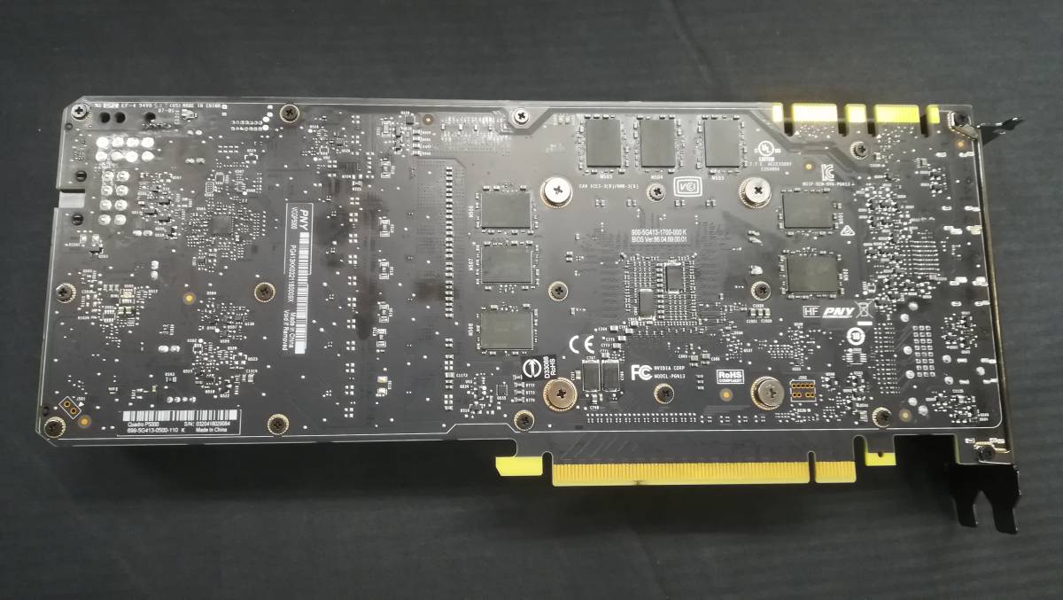 【動作品♪】NVIDIA Quadro P5000 16GB DDR5X 256bit/ビデオカード/グラフィックボード_画像6