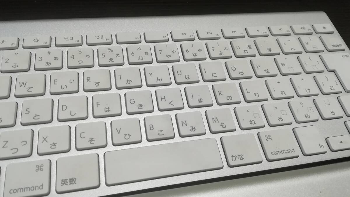 Apple Wireless Keyboard A1314 ワイヤレスキーボード /日本語/ジャンク扱い/2個セットの画像2
