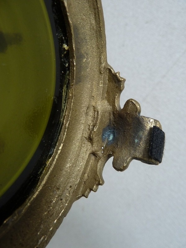 (*BM) Sand blast (0209-MG①)Dominic стекло зеленый ножек есть под старину ваза зеленый высота 17. одноцветный материалы рукоделие материал основа 