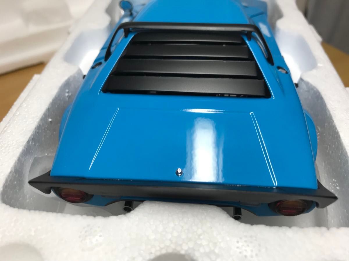 京商Kyosho 1/18 Lancia Stratos HF Wide Wheel Blue ランチア 京商Kyosho 1/18 Lancia Stratos HF Wide Wheel Blue ランチア