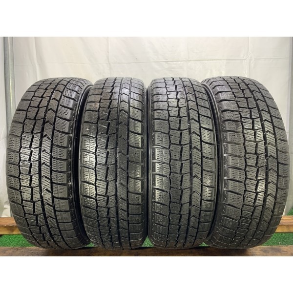 2019年製 8～9分山 ダンロップ WINTERMAXX WM02 165/55R15 75Q 4本/札幌市手渡し可/中古スタッドレスタイヤ(冬タイヤ) タント等 A2_Q_64の画像1