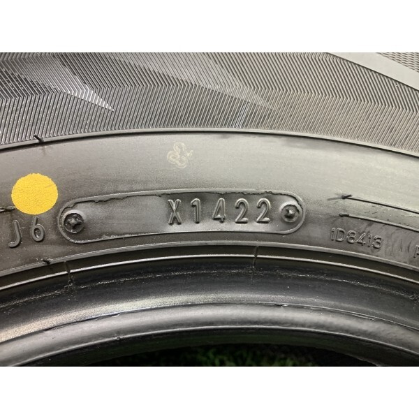 2022年製 9.5分山 ダンロップ WINTERMAXX WM02 185/70R14 88Q 4本/札幌市手渡し可/中古スタッドレスタイヤ(冬タイヤ) ストリーム等 F_80_画像10