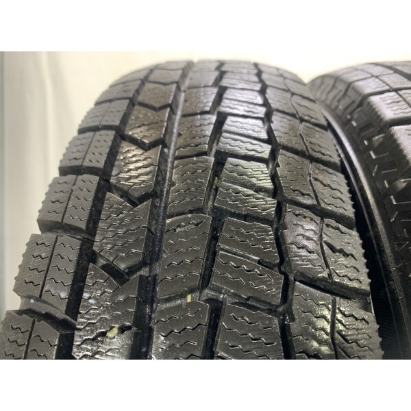 2020年製 9～9.5分山 ダンロップ WINTERMAXX WM02 155/80R13 79Q 4本/札幌市手渡し可/中古スタッドレスタイヤ(冬タイヤ) パッソ等 E1_59_画像2