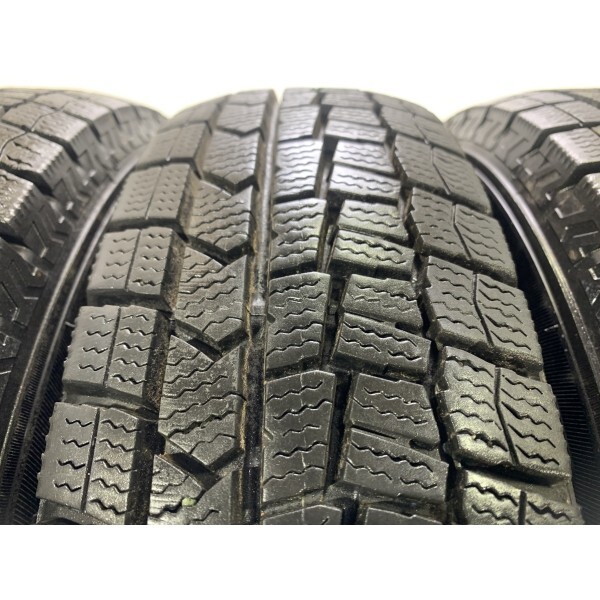 2020年製 9～9.5分山 ダンロップ WINTERMAXX WM02 155/80R13 79Q 4本/札幌市手渡し可/中古スタッドレスタイヤ(冬タイヤ) パッソ等 E1_59_画像3