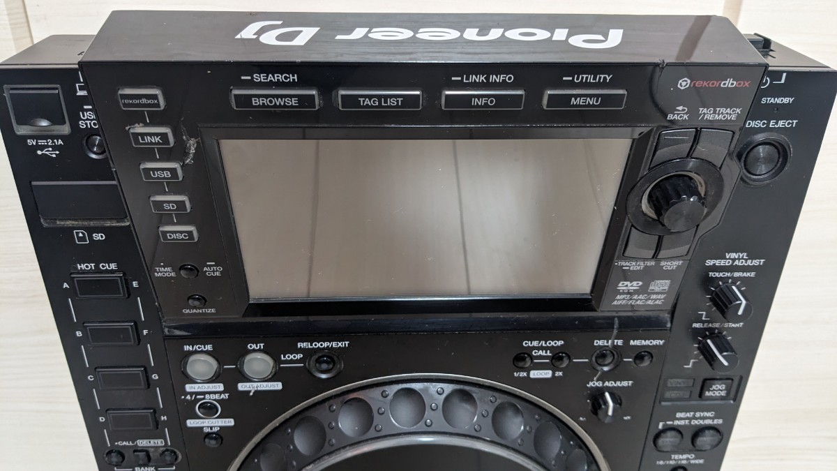 Pioneer DJ CDJ-2000NXS2 ジャンク品_画像2