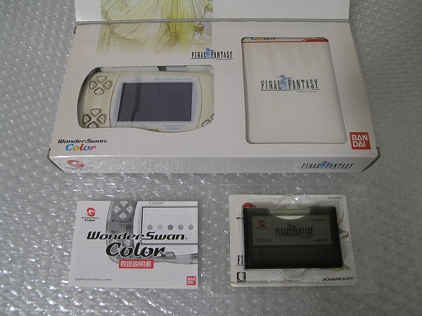 [ prompt decision ] [ free shipping ] WonderSwan color body Final Fantasy including edition 5 piece set 