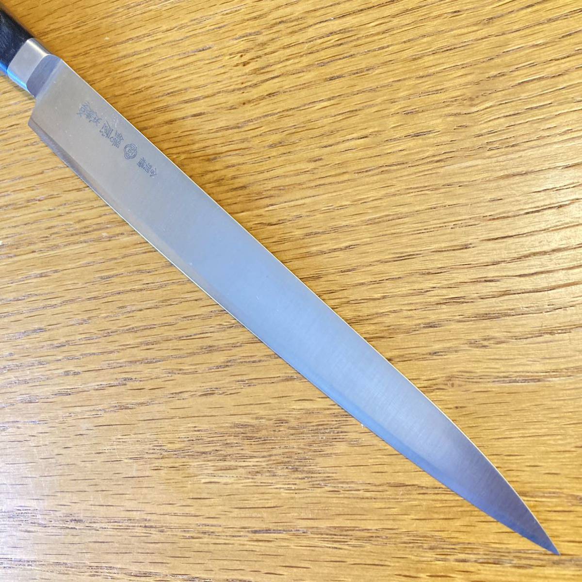 鍔屋 本焼 INOX 筋引包丁 庖丁 洋包丁 刃渡約24cm Japanese Knife 刃物 の画像4